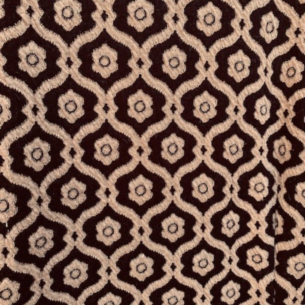 Nine West Jacquard Geometric Dress Sheath Black Tan Mandarin Size 10 - Picture 2 of 12